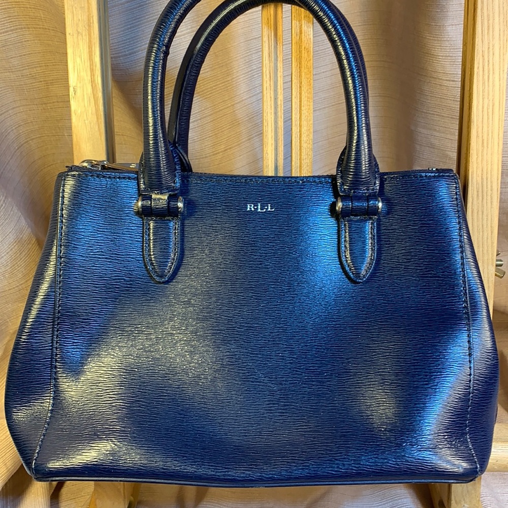 Ralph Lauren leather mini satchel